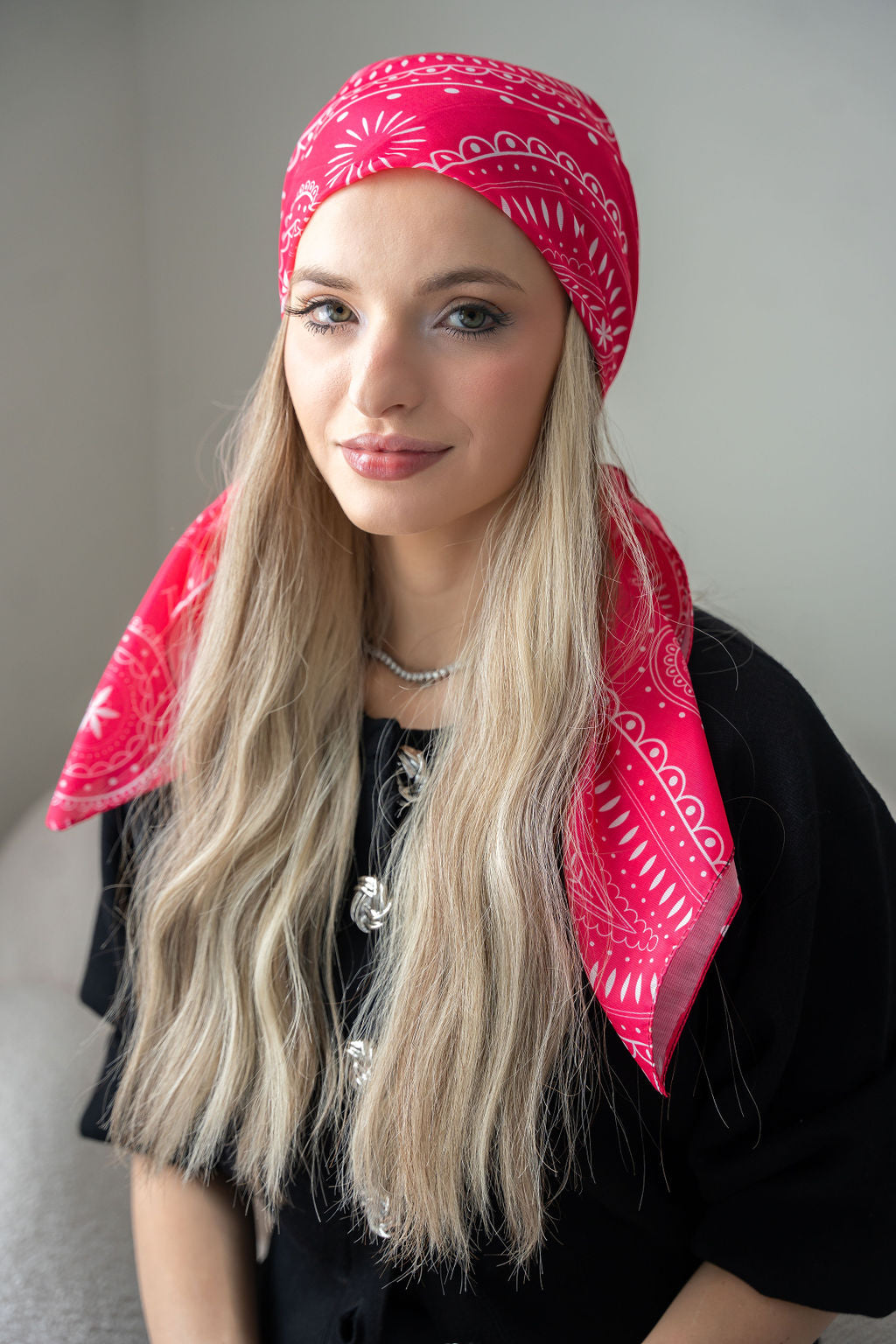 Imperial Paisley Head Scarf