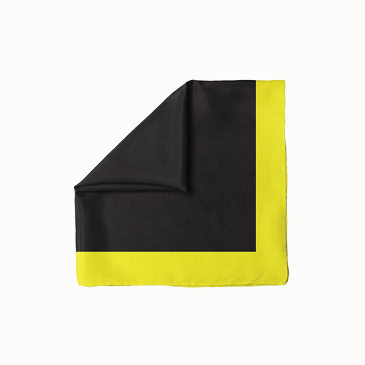 Black With Neon Border Head Scarf