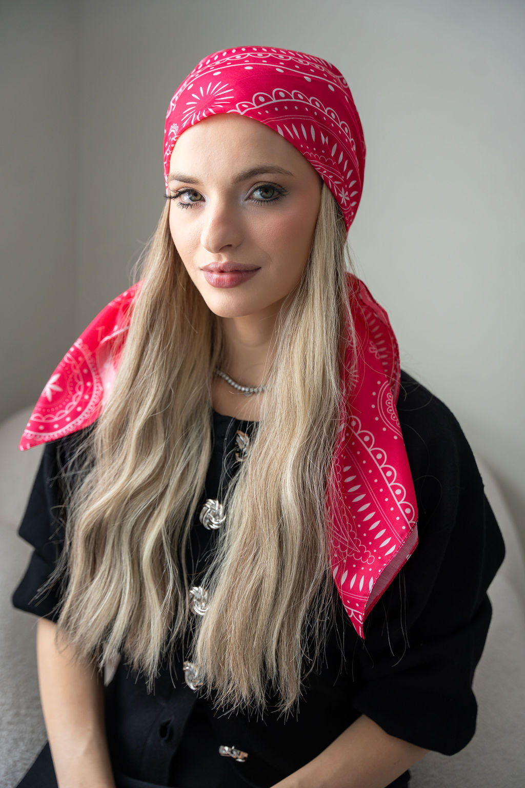 Imperial Paisley Head Scarf