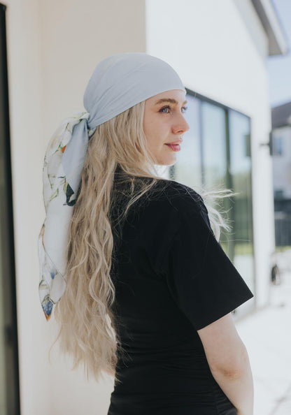 Aviary Bliss Pixelated Head Scarf