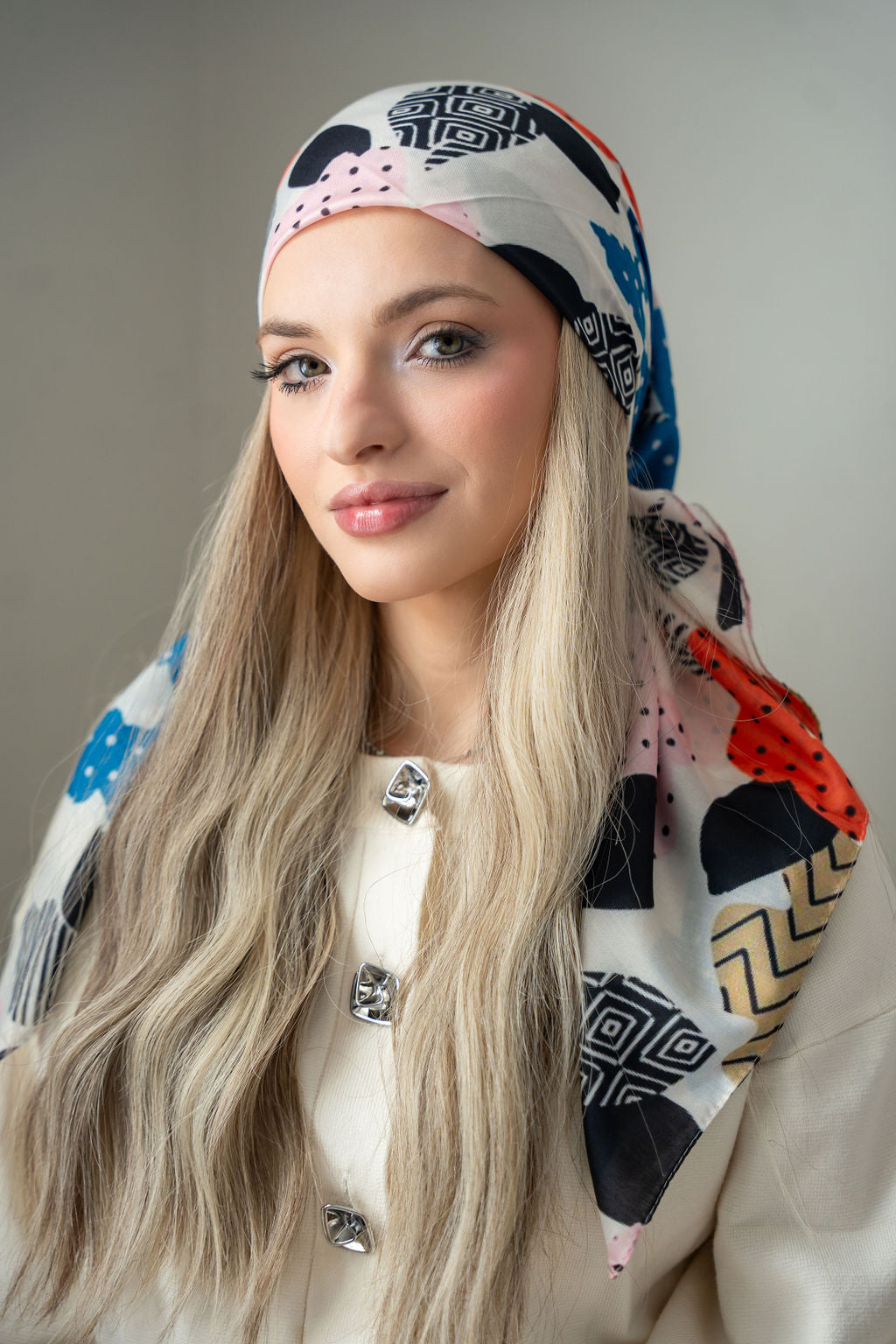 Wildflower Waltz Head Scarf