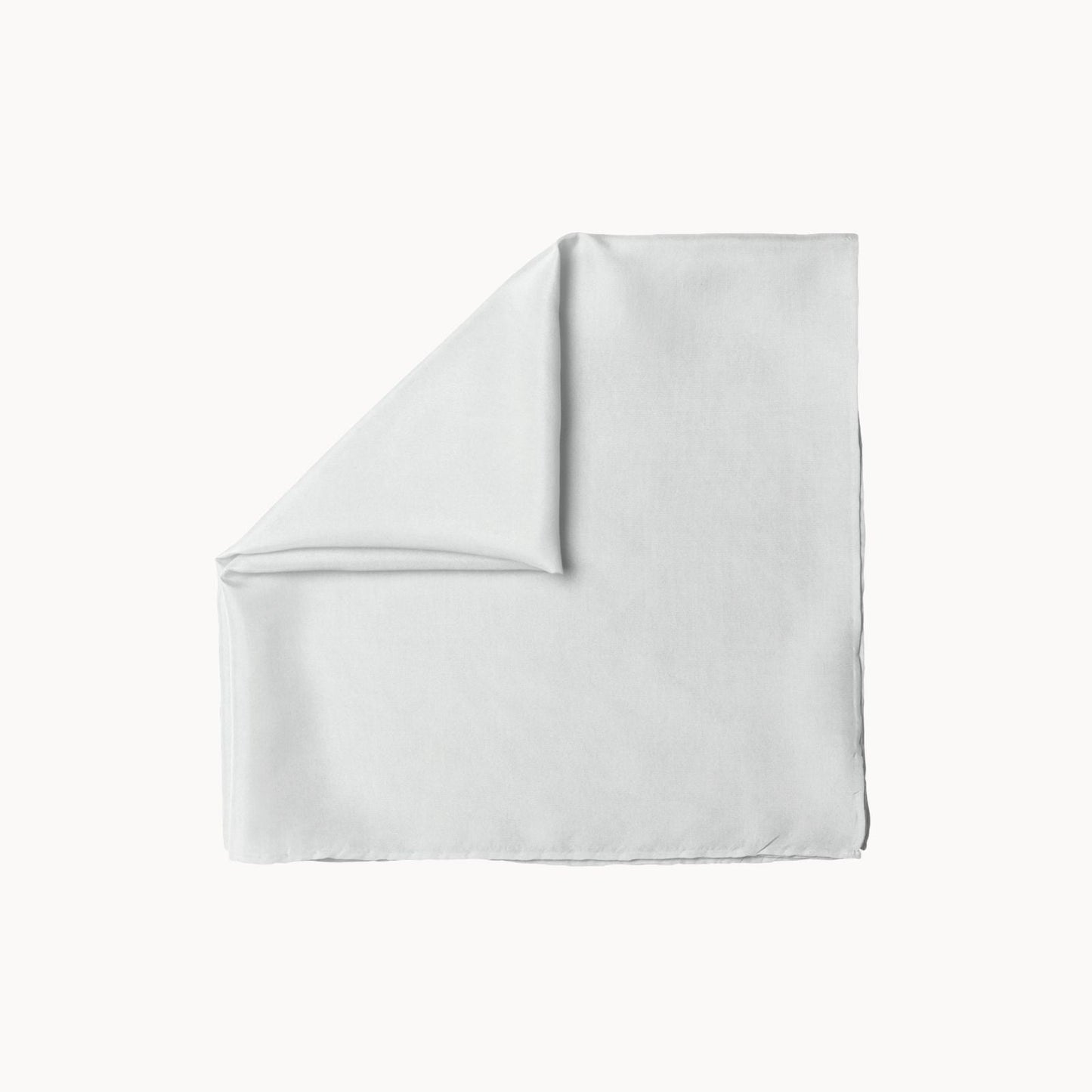 White Solid Head Scarf